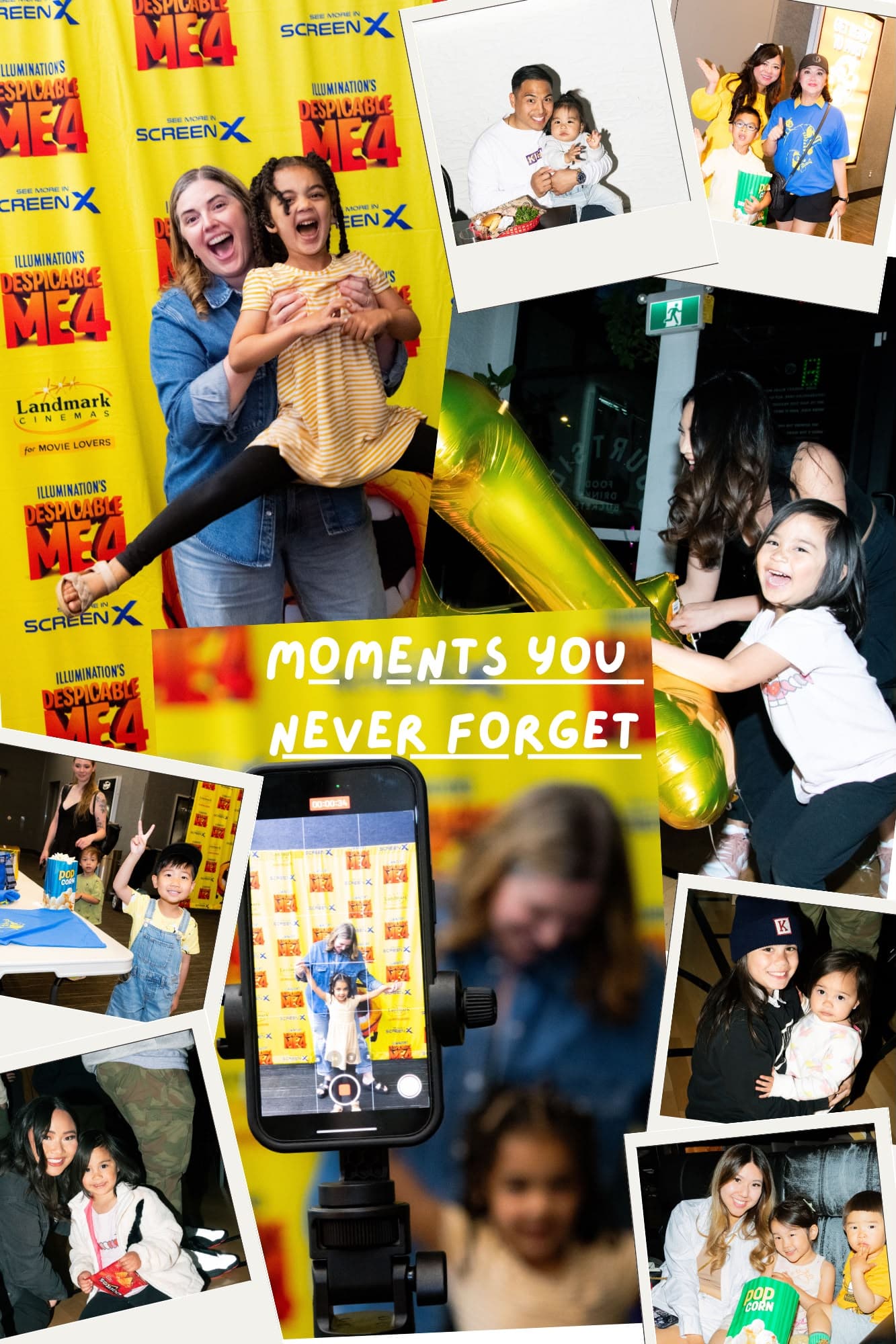 Candid party photography of children laughing and playing at a Vancouver event.
